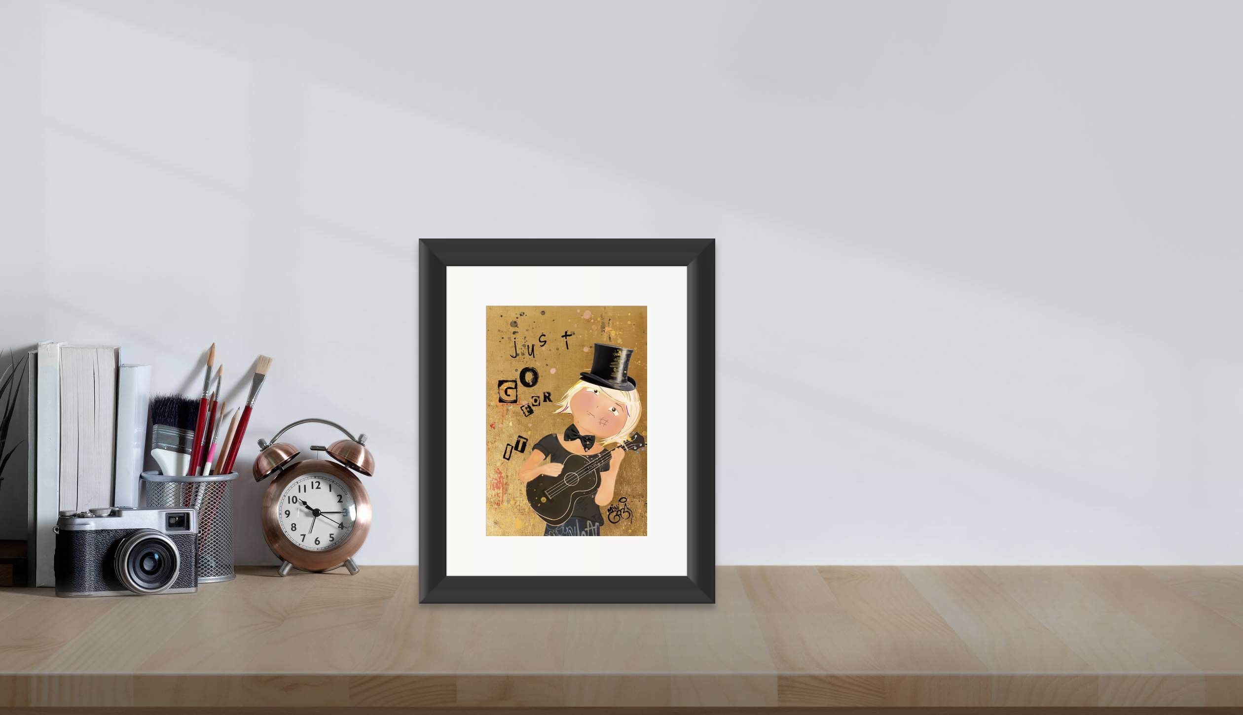 Go For It - Hand Signed Giclée Print