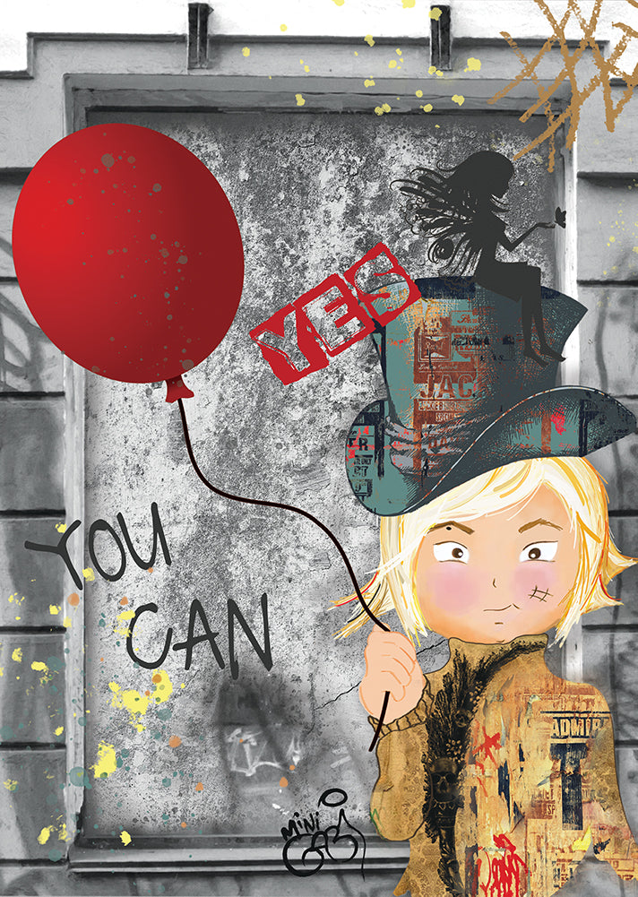 Yes You Can - Hand Signed Giclée Print